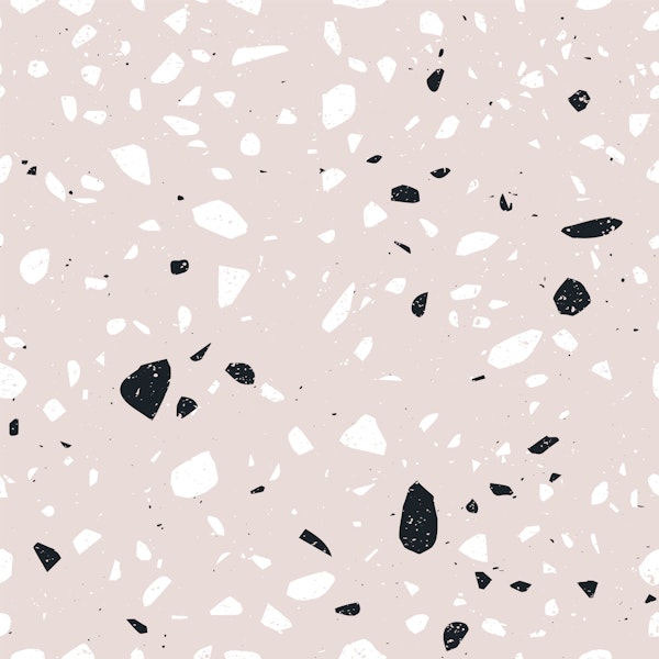 Scandi Terrazzo Blush Tones