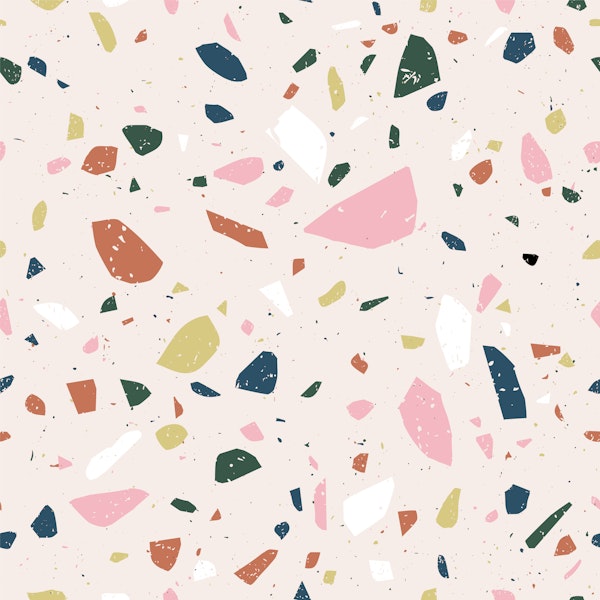 Playful Terrazzo Pebbles