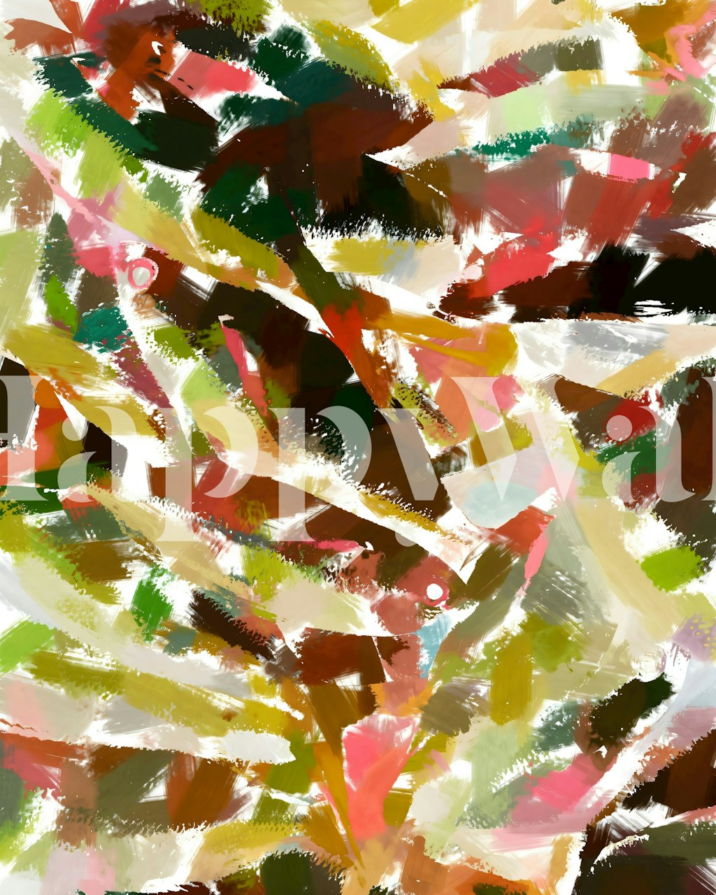 Farbige abstrakte Tapetgestaltung