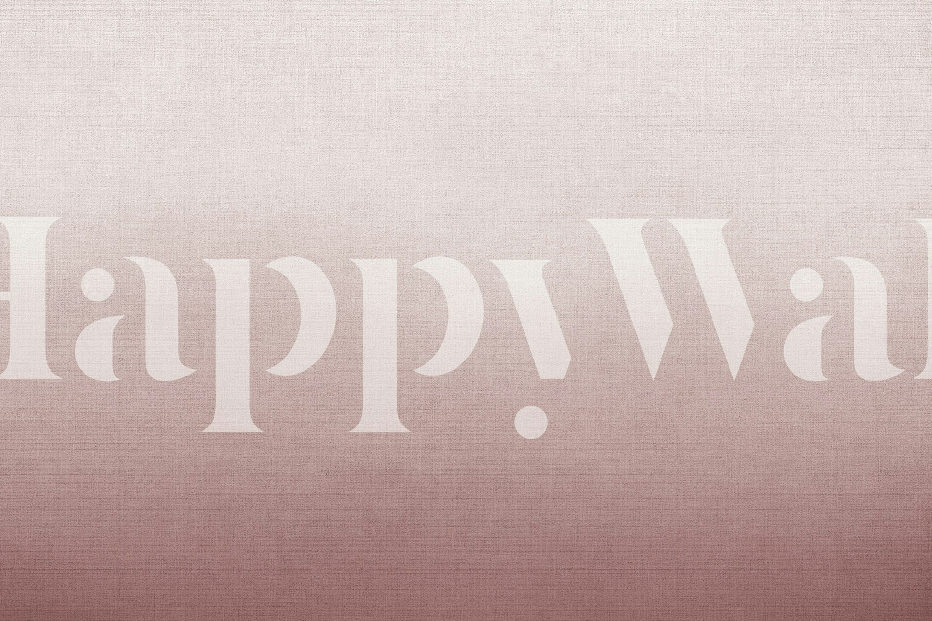 Dusty Rose Haze soft ombre gradient tapet