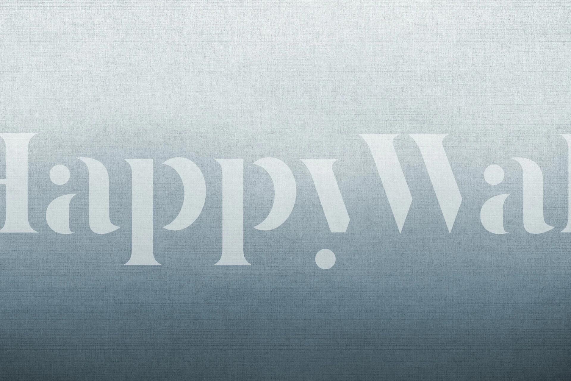 Dusty Blue Haze soft ombre gradient behang