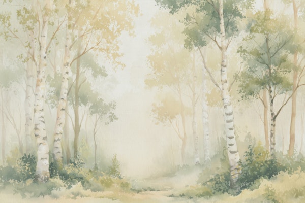 Scandinavian Birch Forest