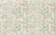 Pastel Botanical Trellis With Blue Flowers