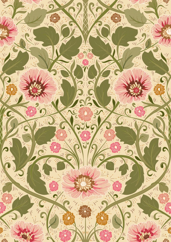 Summer Nostalgia Art Nouveau