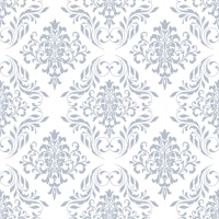 Soft Gray Damask Elegance tapet