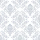 Soft Gray Damask Elegance