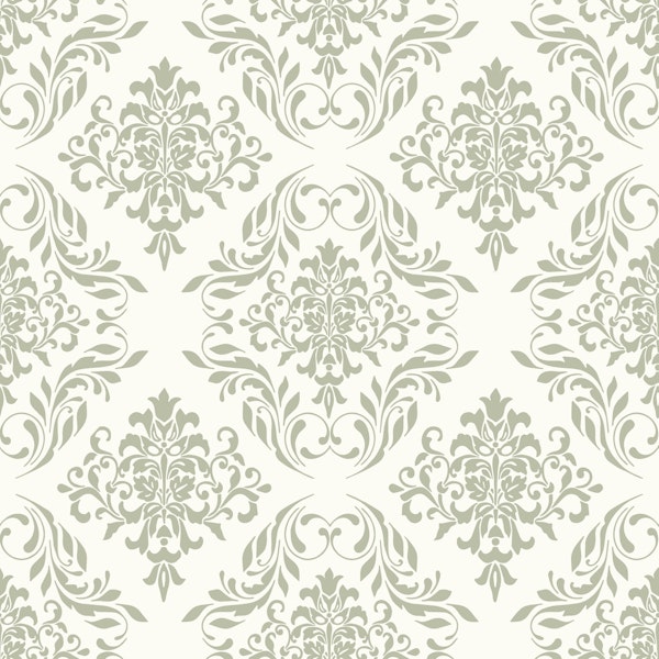 Sage Green Damask Classic