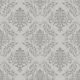 Neutral Gray Floral Damask