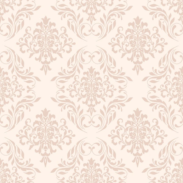 Blush Damask Elegance
