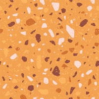 Retro Mustard Terrazzo tapet