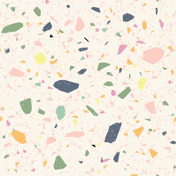 Playful Terrazzo Speckles