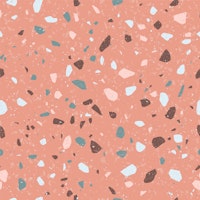 Modern Terrazzo Peach Tones tapete