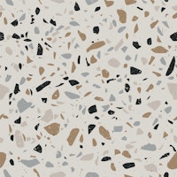 Terrazzo Beige Gray behang