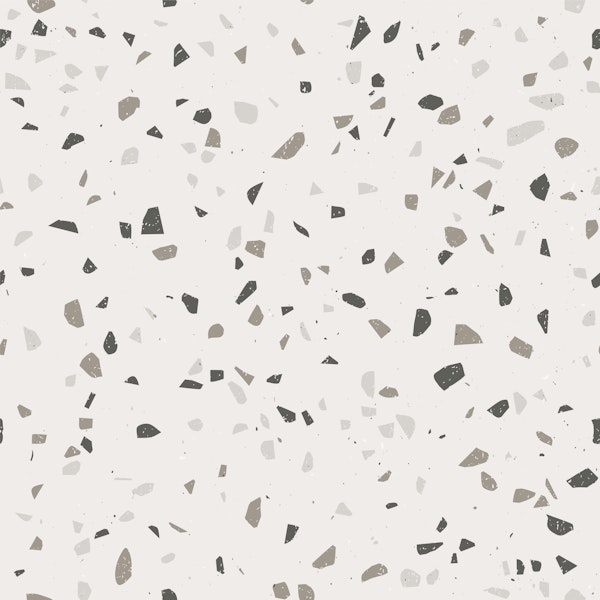 Minimal Terrazzo Beige Gray