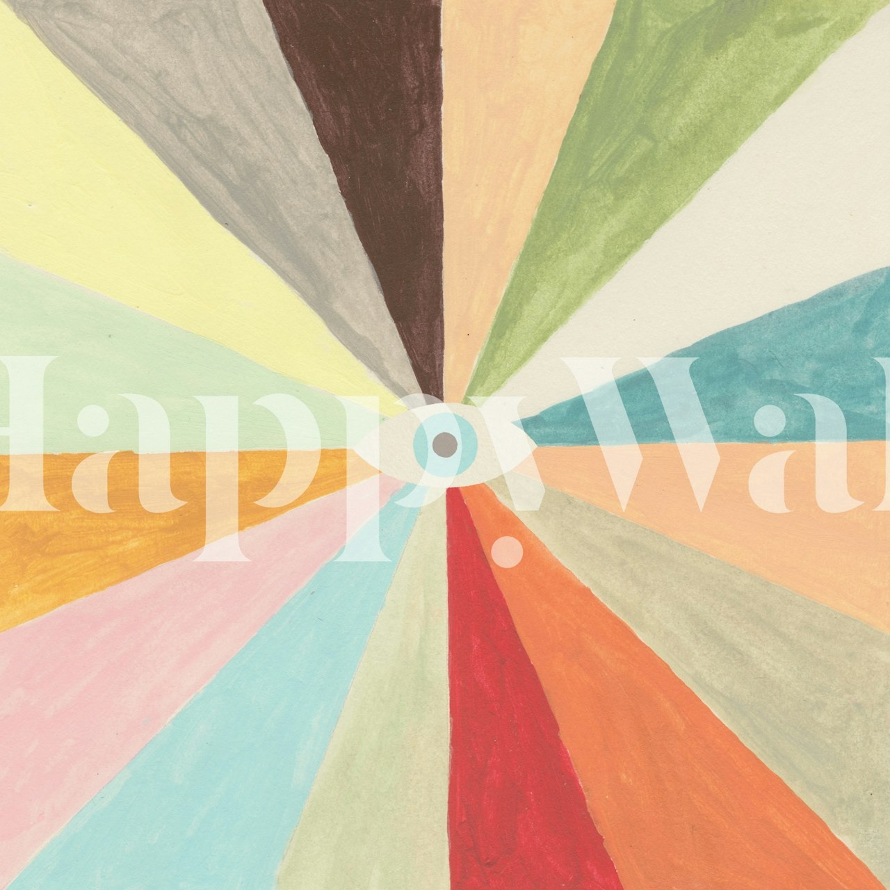 Watching You - Rainbow tapeta v pokoji