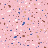 Modern Pink Terrazzo Texture tapet