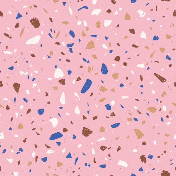 Modern Pink Terrazzo Texture