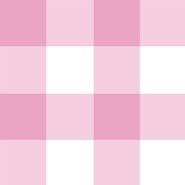 pink gingham large checkered plaid