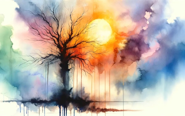 Sunset Tree of Life