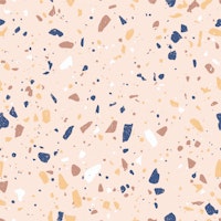 Soft Pink Terrazzo Texture papel pintado