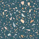 Dark Teal Terrazzo Chips