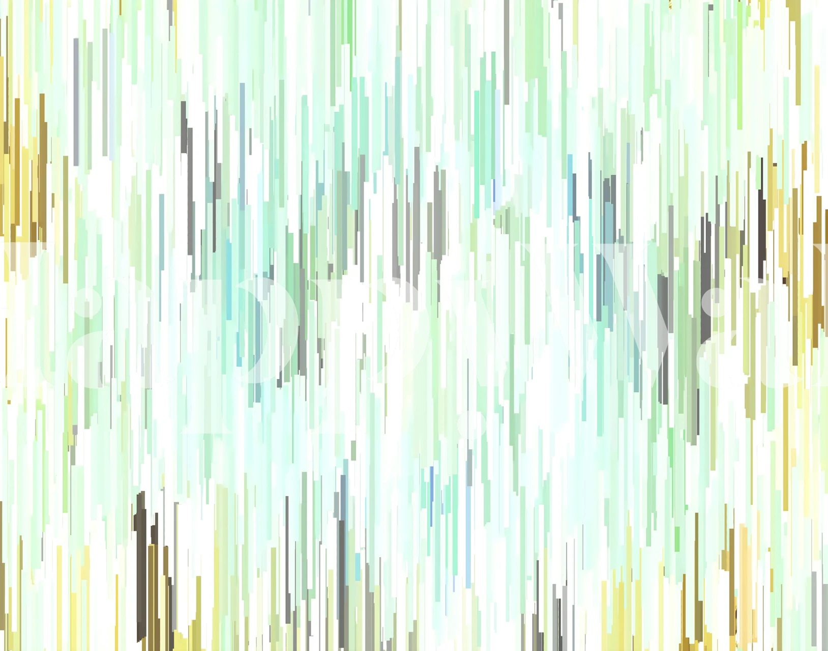 Soft Aqua Vertical Spring-tapet i et rom