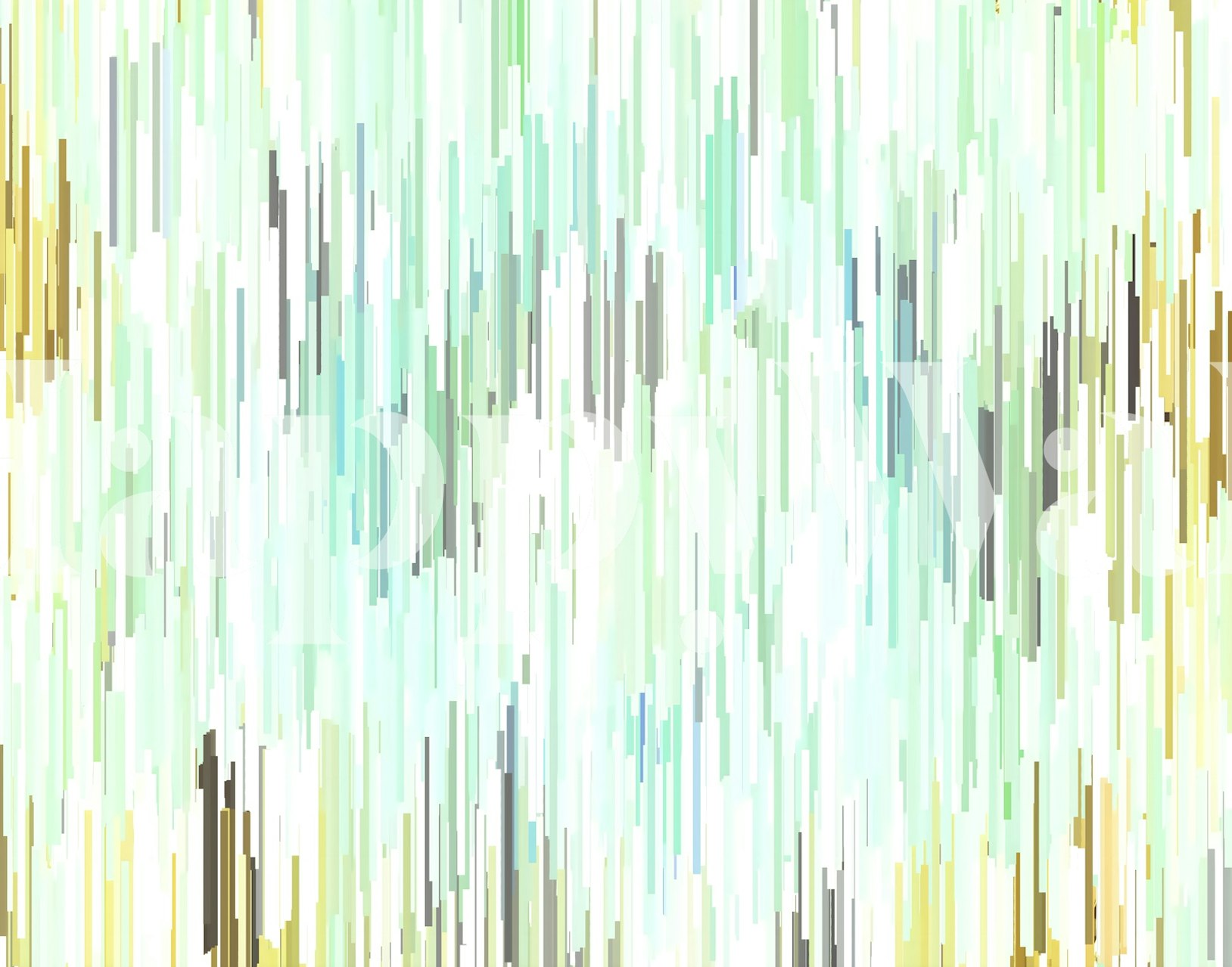 Soft Aqua Vertical Spring wallpaper in a room