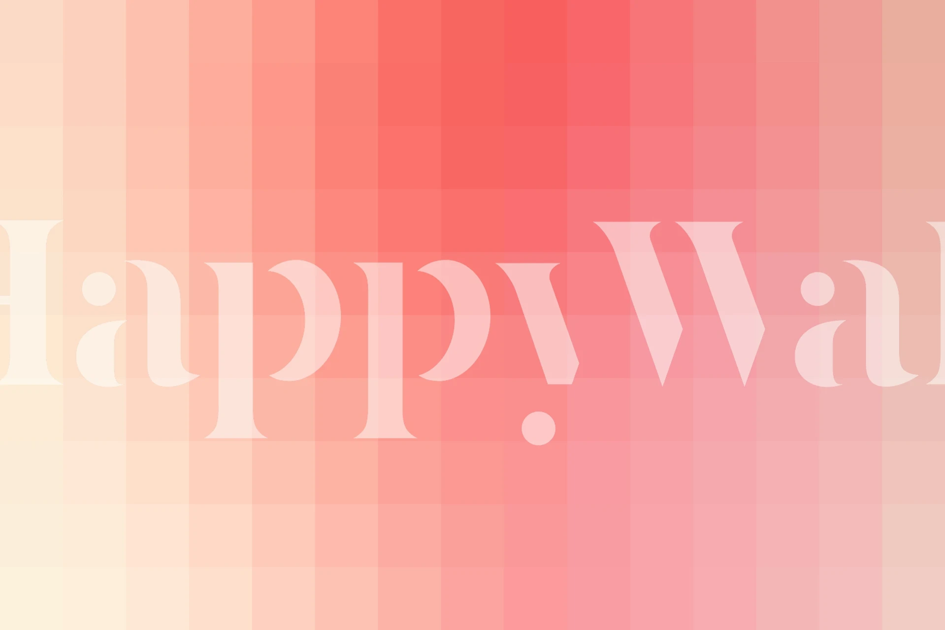 Warm-toned gradient wall mural from Lumen 09 collection