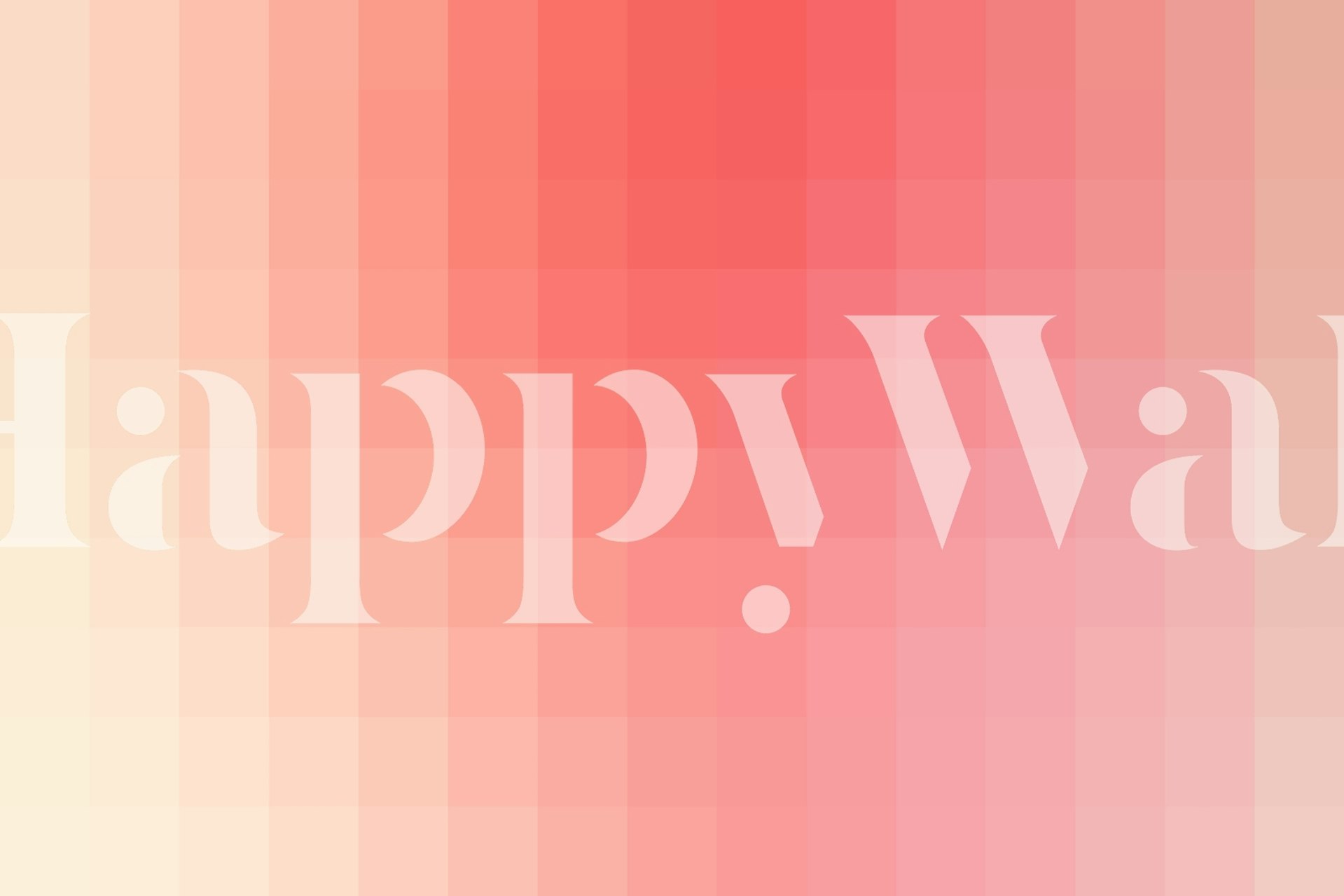 Gradijentna zidna slika toplih tonova iz kolekcije Lumen 09