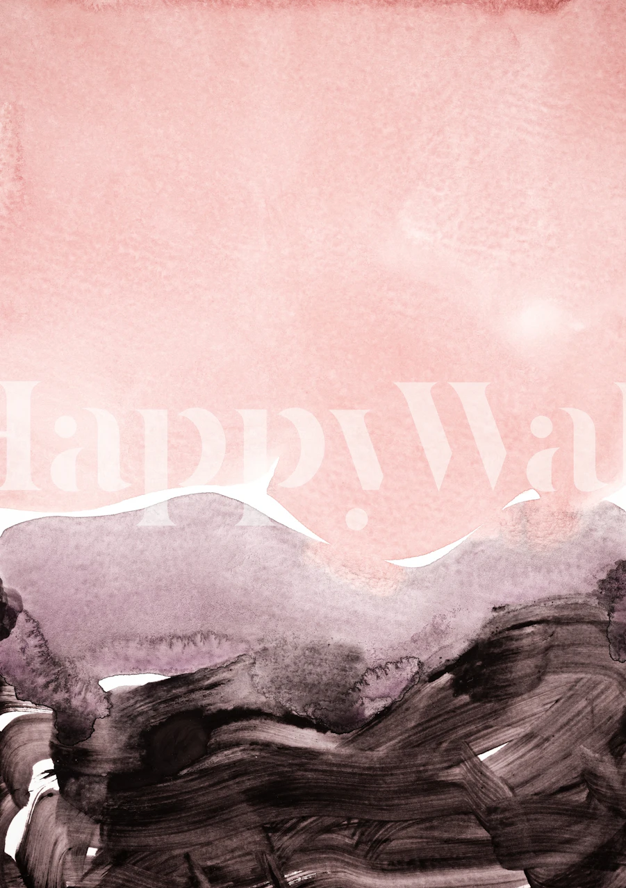 Abstrakti mauve ja harmaa tapettimuotoilu