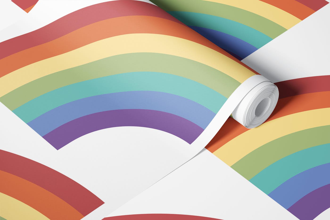 70s Groovy Kit - Outside Curves wallpaper roll