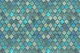 Old Moroccan Tiles Teal Green