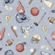 American Sports - small blue