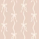 Soft Pink Bow Stripes