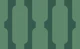 Bamboo Harmony - Mid Century Green Geometric