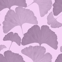 Soft Purple Ginkgo Botanical Dream 1 wallpaper