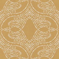 antique gold ornamental dot wallpaper