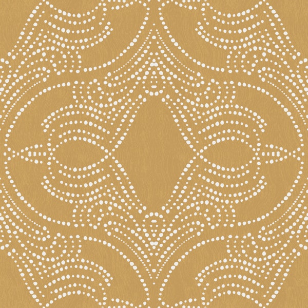 antique gold ornamental dot