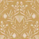 antique gold folk floral