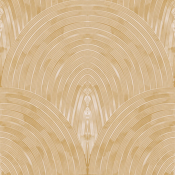 antique gold radiating arch