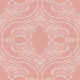blush clay dotted lace medallion