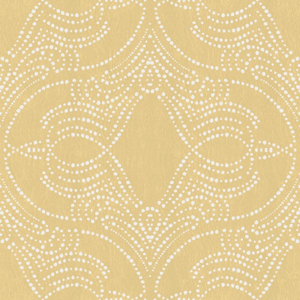 butter cream lace dot medallion texture