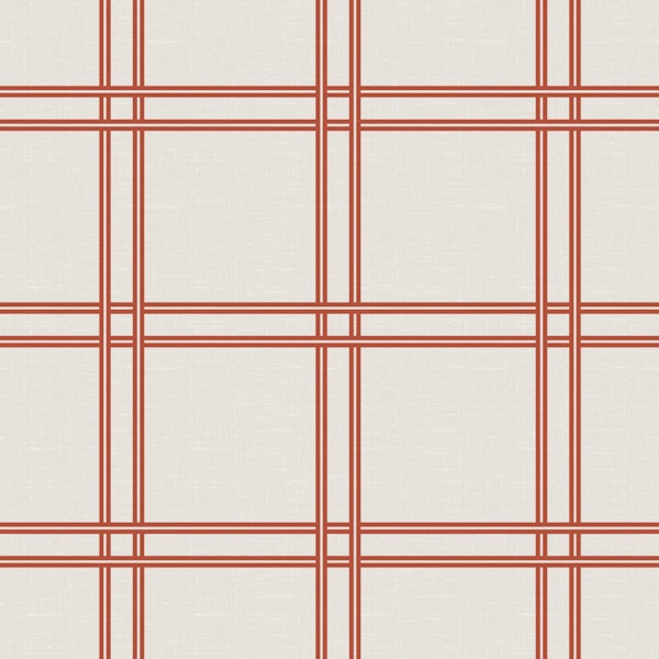 Minimalist Rust Crosshatch