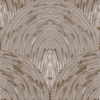 cocoa brown arch fan texture tapet