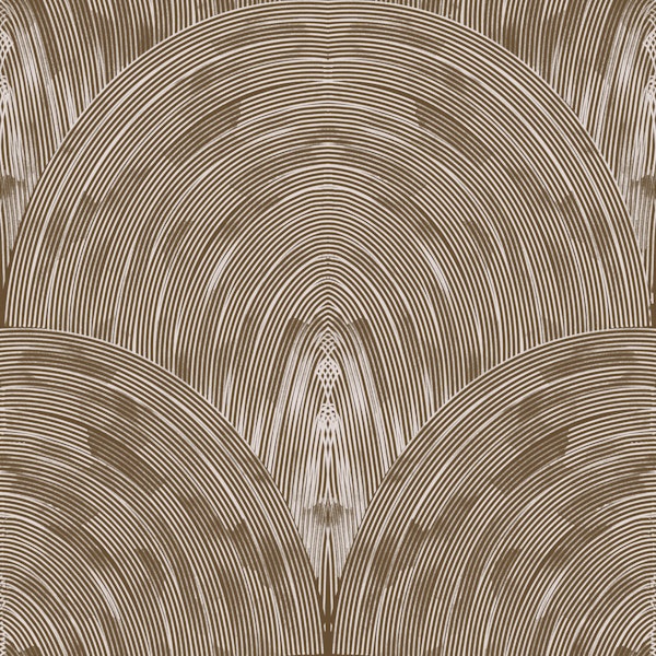 cocoa brown arch fan texture