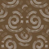 cocoa brown swirl geometric texture behang