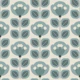 Blue Grey Tulip Nordic Style