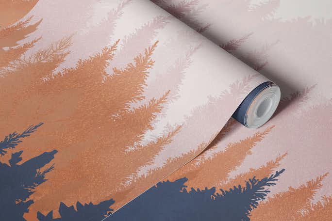Forest Sunsetwallpaper roll