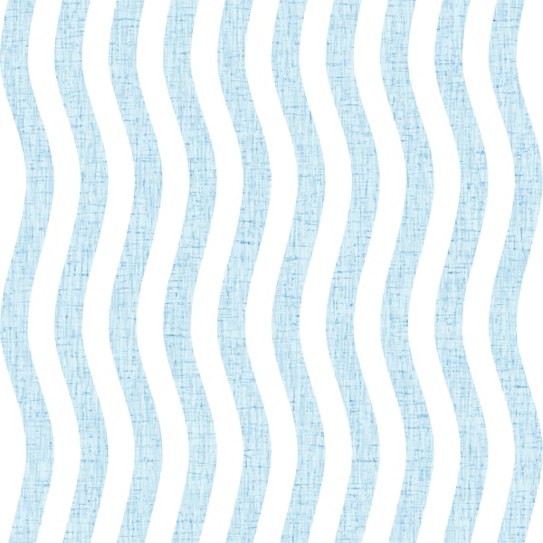 Wavy stripes baltic sea white textured
