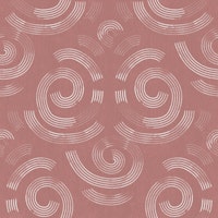 dusty rose swirl geometric texture behang